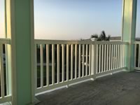 42 inch tall closed picket vinyl banister railing
