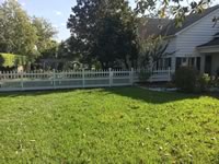 4 foot tall decorative picket vinyl fence