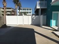 6 foot tall solid vinyl privacy fence