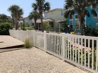 4 foot tall closed picket vinyl fence