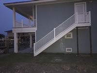 Vinyl staircase railing and balcony