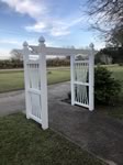 Custom Built Vinyl Arbor